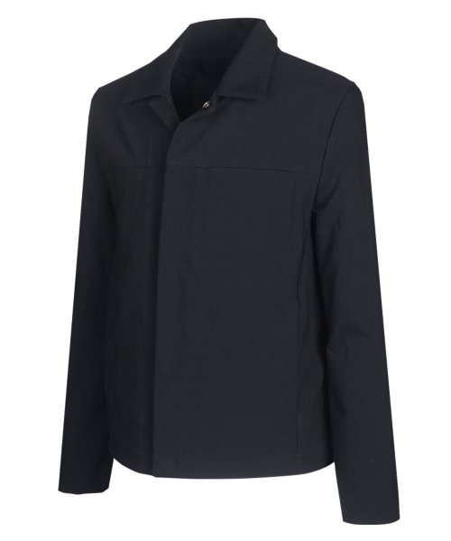 Минималистичный однобортный жакет (Black)