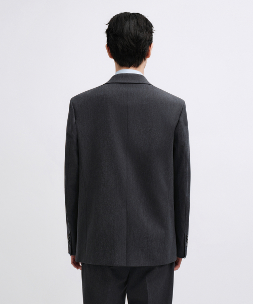 BASIC BLAZER [CHARCOAL GRAY] thumbnail 4