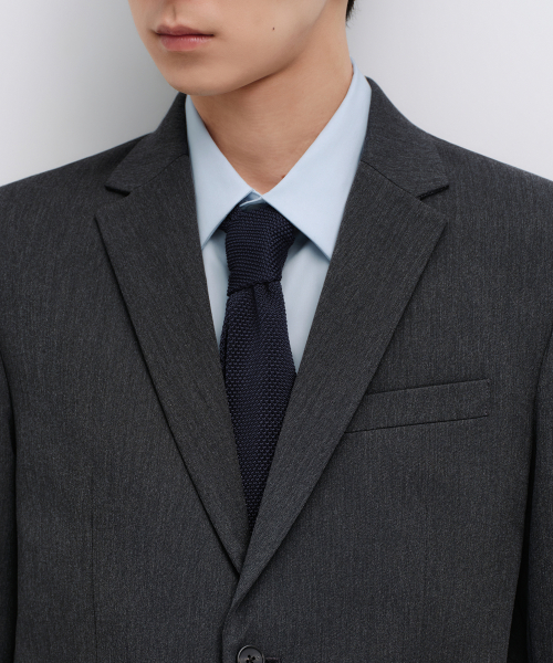 BASIC BLAZER [CHARCOAL GRAY] thumbnail 5