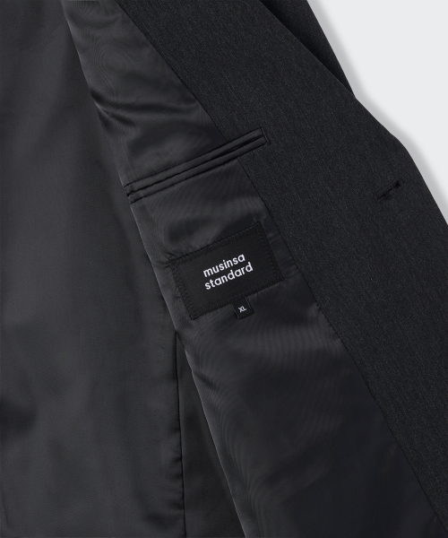 BASIC BLAZER [CHARCOAL GRAY] thumbnail 10