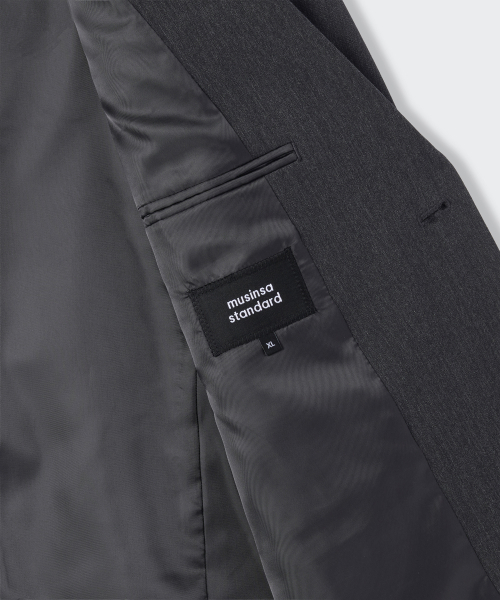 BASIC BLAZER [MEDIUM GRAY] thumbnail 9