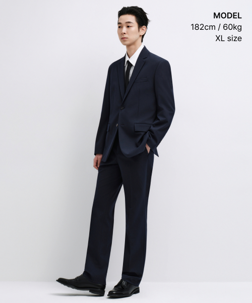 BASIC BLAZER [NAVY] thumbnail 2