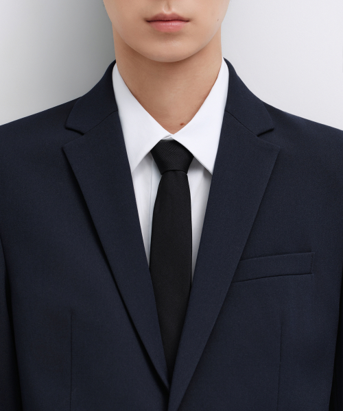 BASIC BLAZER [NAVY] thumbnail 4