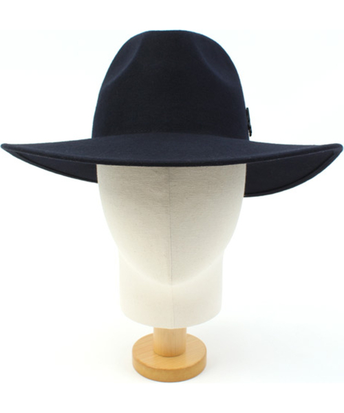 유니버셜 케미스트리 Thunder Wool Navy Fedora 울페도라