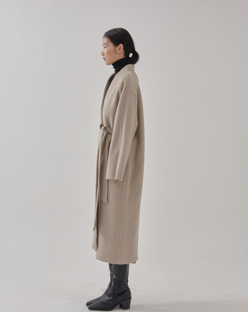 Пальто с запахом (Yeomim coat-Ivory)
