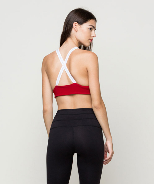 TRIANGLE BRA Isabelle Red
