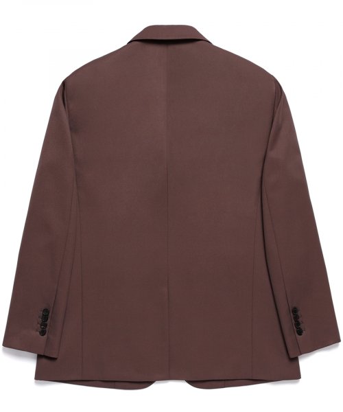 OVERSIZE SINGLE BLAZER (COCOA)