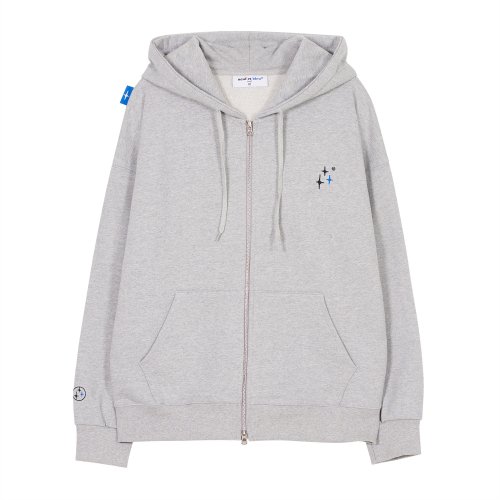 NEB hoody zip-up (gray)