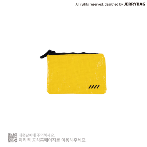 Tarpaulin Card Holder Yellow
