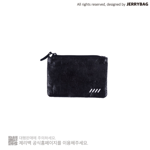 Tarpaulin Card Holder Black