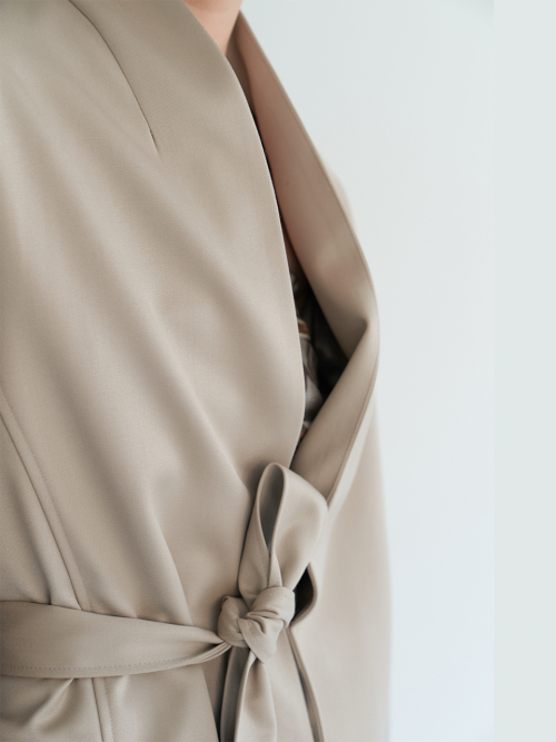 Женский жакет на запахе (Beige)