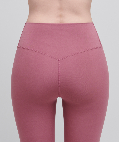 Женские леггинсы 9/10 для зала (Deep Pink)
