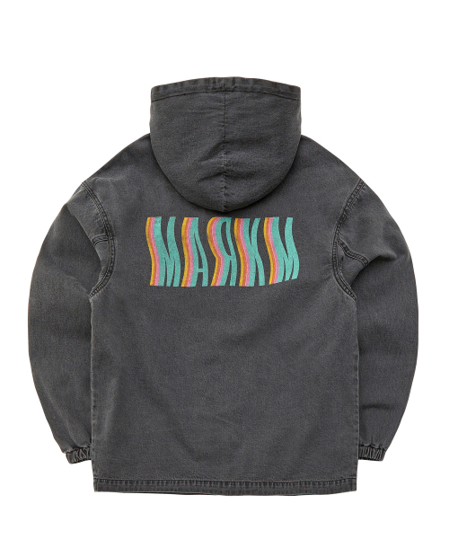 Wave logo 2024 denim jumper bk