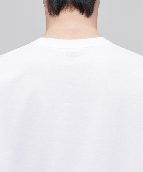Футболка с круглым вырезом и длинным рукавом [White]