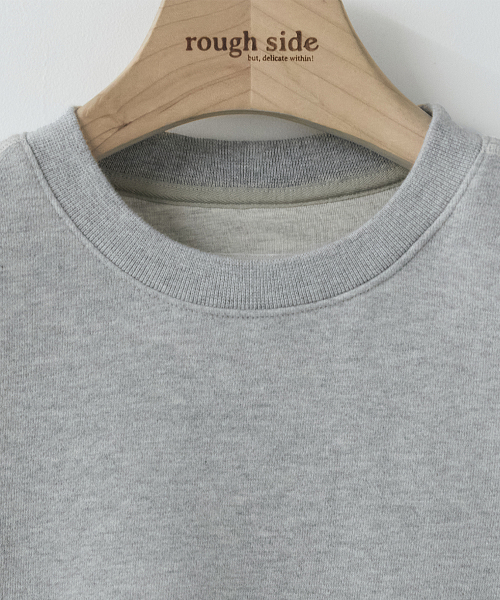 Oversized Sweat Shirt M.Grey