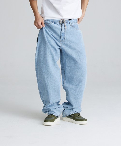 Джинсы carpenter loose fit light blue