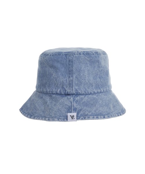 Herringbone Denim Outdoor Bucket Hat - Indigo | HBT Fisherman Hat | Bronson Indigo / 7 1/2