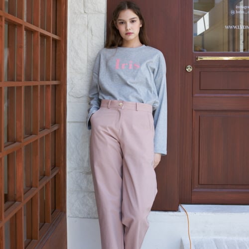 Хлопковые брюки LTG3 (PINK)