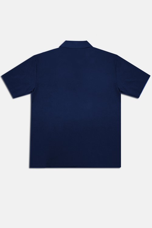 Футболка half zip-up semioverfit Navy