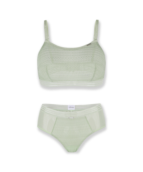 Комплект бралетт трусы FLOWER LACE (2 Colors)