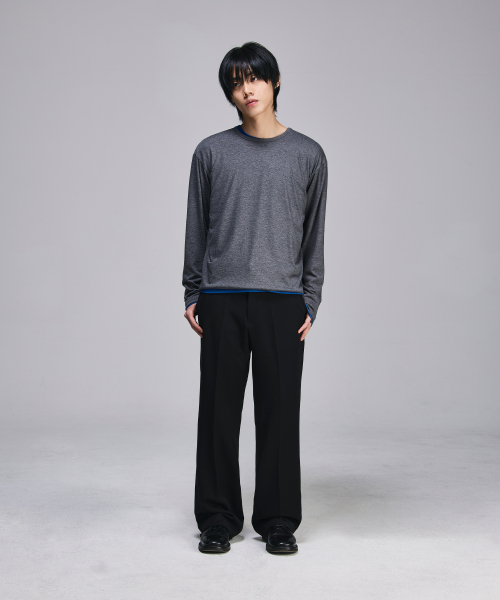 Слаксы semi bootcut [Black]