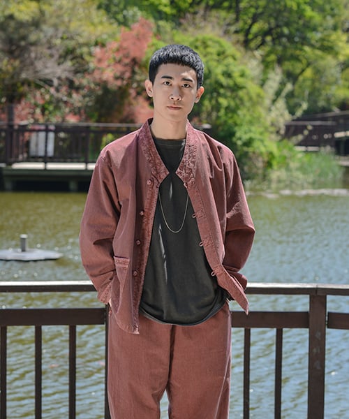 Набор 2 piece V neck unisex 20s (Burgundy)