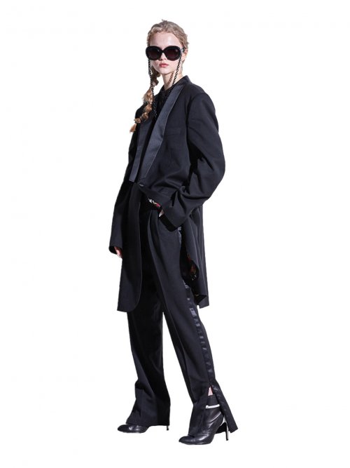 Куртка tuxedo collar