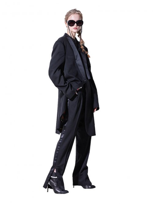 Куртка tuxedo collar