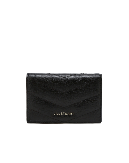 [MOMA] Кошелек для карт quilted black soft leather