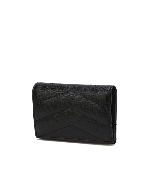 [MOMA] Кошелек для карт quilted black soft leather