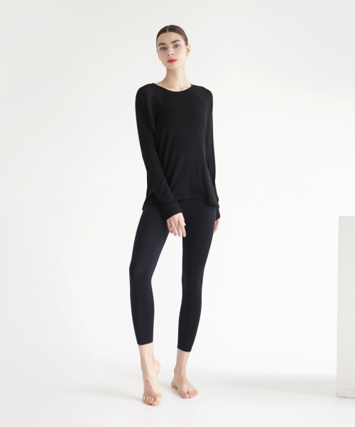 Йога одежда DEVI-B0037-Black 8 part pilates leggings