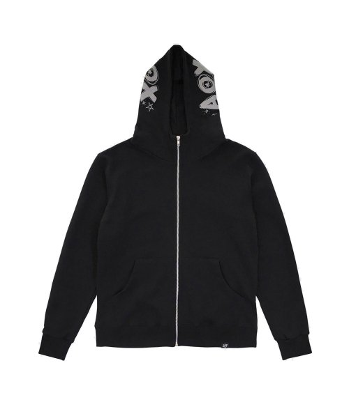 Худи Aox alien zip-up (Black)