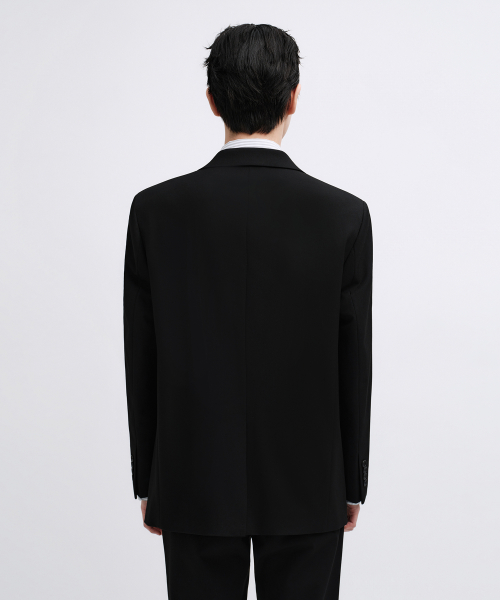 RELAXED BASIC BLAZER [BLACK] thumbnail 6