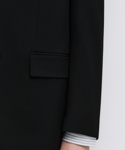 RELAXED BASIC BLAZER [BLACK] thumbnail 10