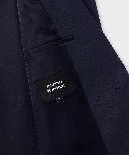 RELAXED BASIC BLAZER [NAVY] thumbnail 9