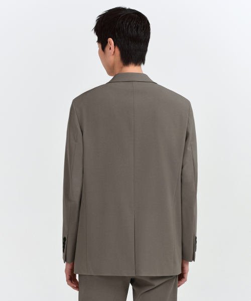 RELAXED BASIC BLAZER [DUSTY BEIGE] thumbnail 3