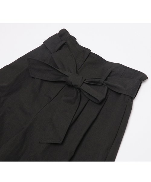 Брюки женские wide belted banding Monkey BLACK / MF0WPT02F89