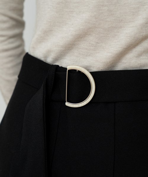STRAIGHT широкие LEG SLACKS брюки BK