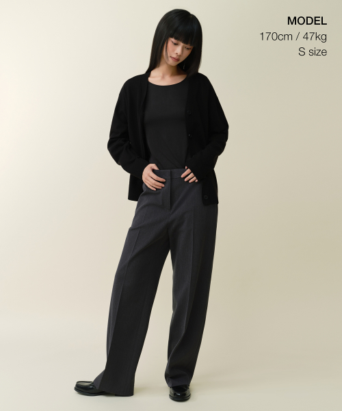 HEATANDARD WOMENS CREW NECK футболка_INNER WEAR чёрный]