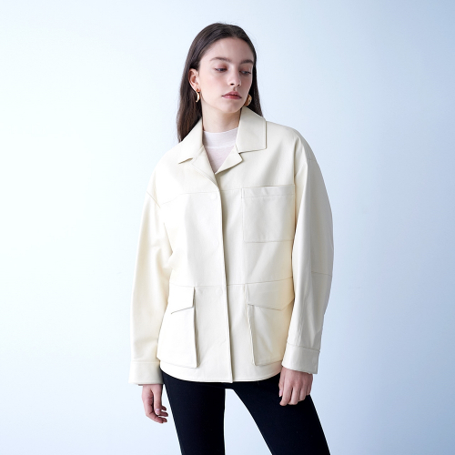 LAMBSKIN FIELD жакет IVORY