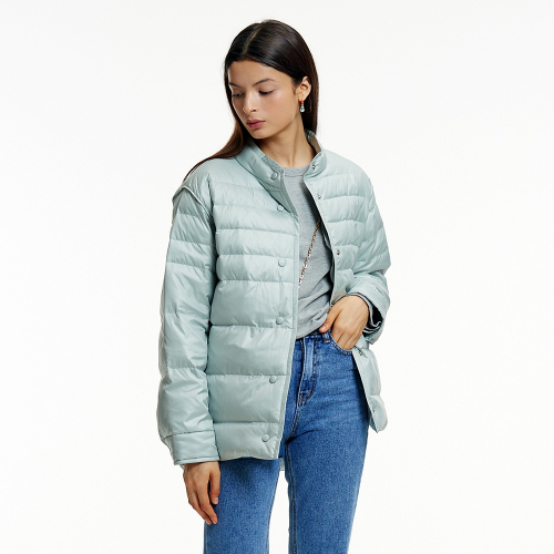 BELTED GOOSE DOWN JUMPER MINT