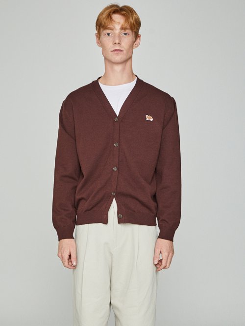 Кардиган Otter Shape с V-вырезом, Brown
