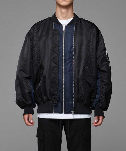 COLOR BLOCK MA-1 JUMPER