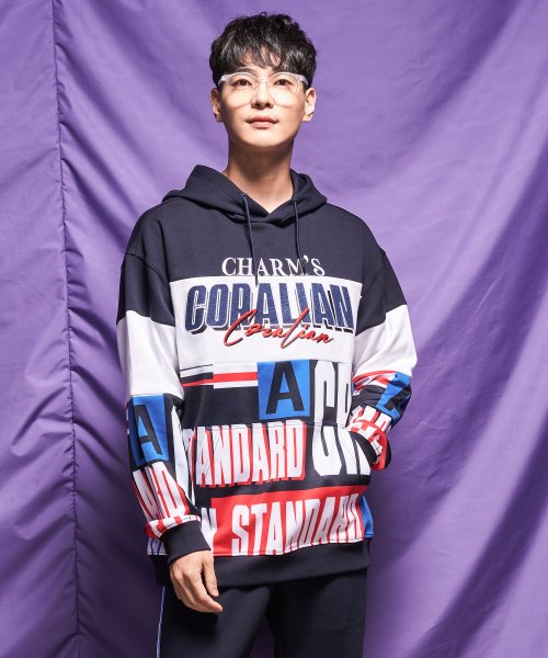 Худи Runoff R.B Graphic Block Navy