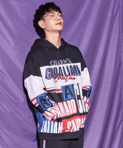 Худи Runoff R.B Graphic Block Navy