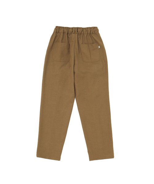 80. PIN-TUCK LOOSE-FIT брюки Beige