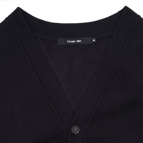 Кардиган с начесом - Black