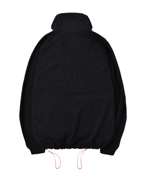 Анорак из поларфлиса с воротником (Black)