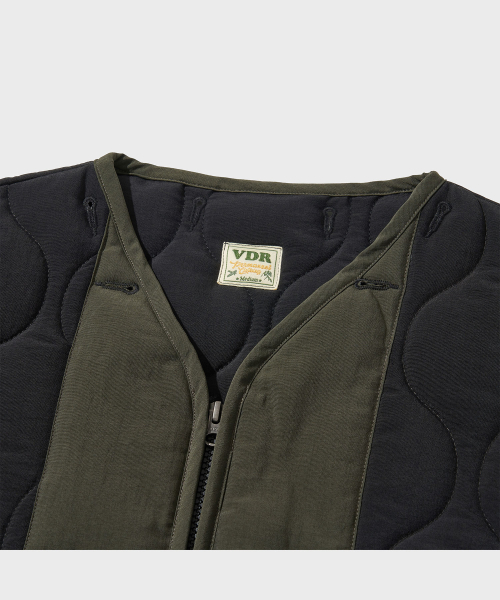 FISHTAIL PARKA LINER чёрный Night]