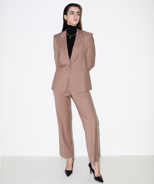 Sassy single tailoкрасный жакет Beige]